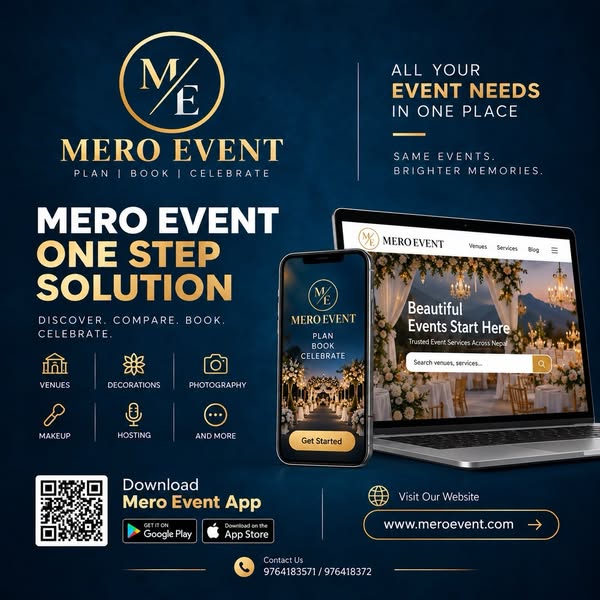 Mero Event - Nepal's First Digital Event Planning App