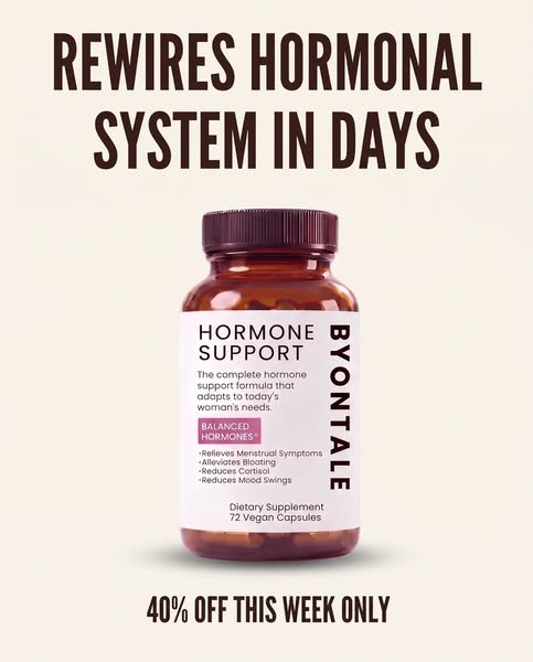 Rewires Hormonal Sytem In Days