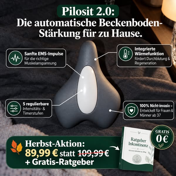 Pilosit 2.0 - Beckenbodentraining gegen Inkontinenz