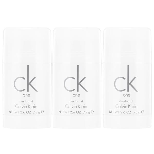 3-pack Calvin Klein CK One Deostick 75ml SEK469