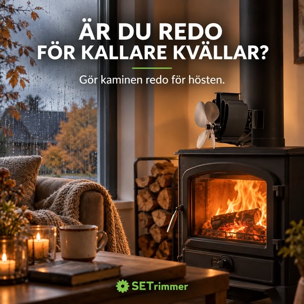 Sprid värmen i rummet