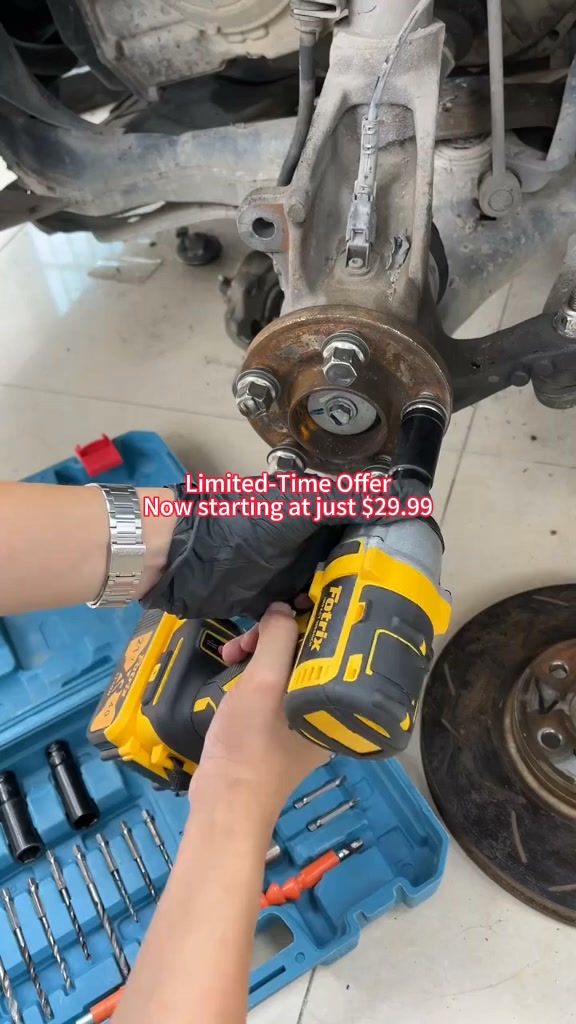 When stubborn lug nuts and fasteners need more power, this is the tool to reach for.
