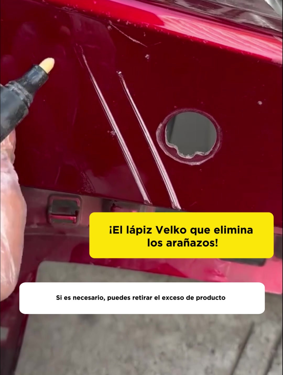 Elimina los arañazos de tu coche