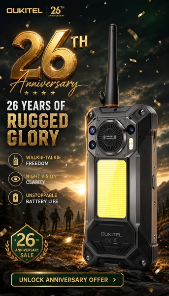 26 Years. One Rugged Celebration.