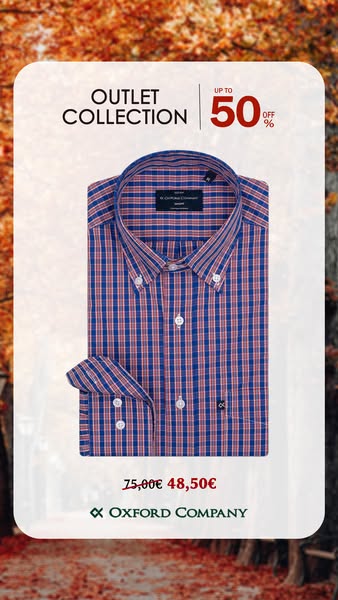 Sport Πουκάμισο Regular Fit Button Down Καρό Κόκκινο
