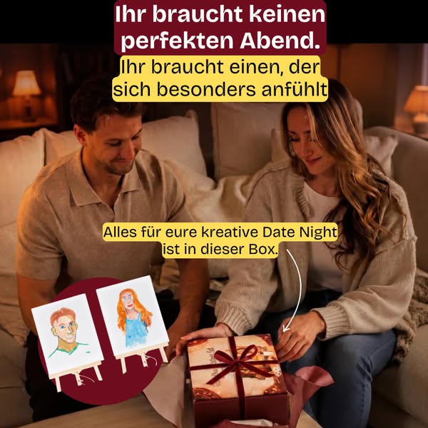 Eure nächste kreative Date Night - Das Paint Your Partner Set
