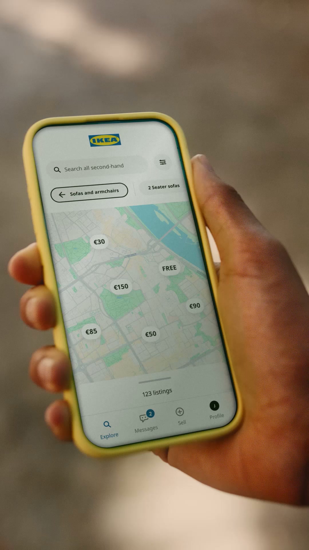 Anúncio de IKEA