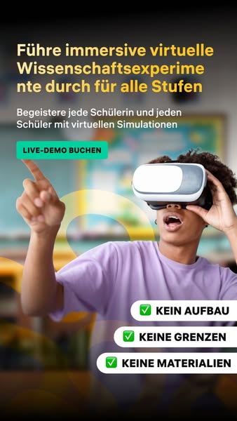 Labore für Biologie, Chemie und Physik – auf jedem Gerät.