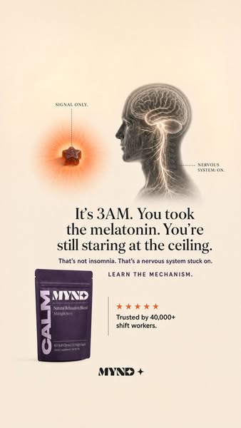 5 Real Sleep Ingredients, 5 Real Doses