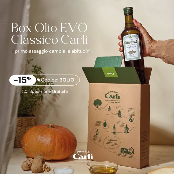 Box Olio EVO Classico Fratelli Carli