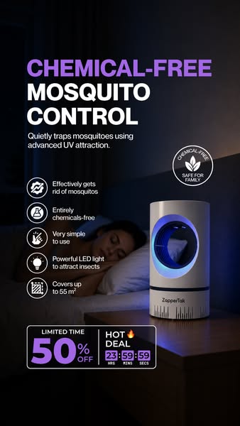 Mosquito-free summer nights are possible.