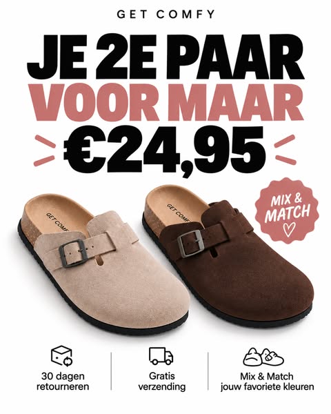 Mis je korting niet, Jouw kleur nog beschikbaar!