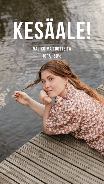 Alennuksia kotimaisilta huippumerkeiltä, jopa -50%