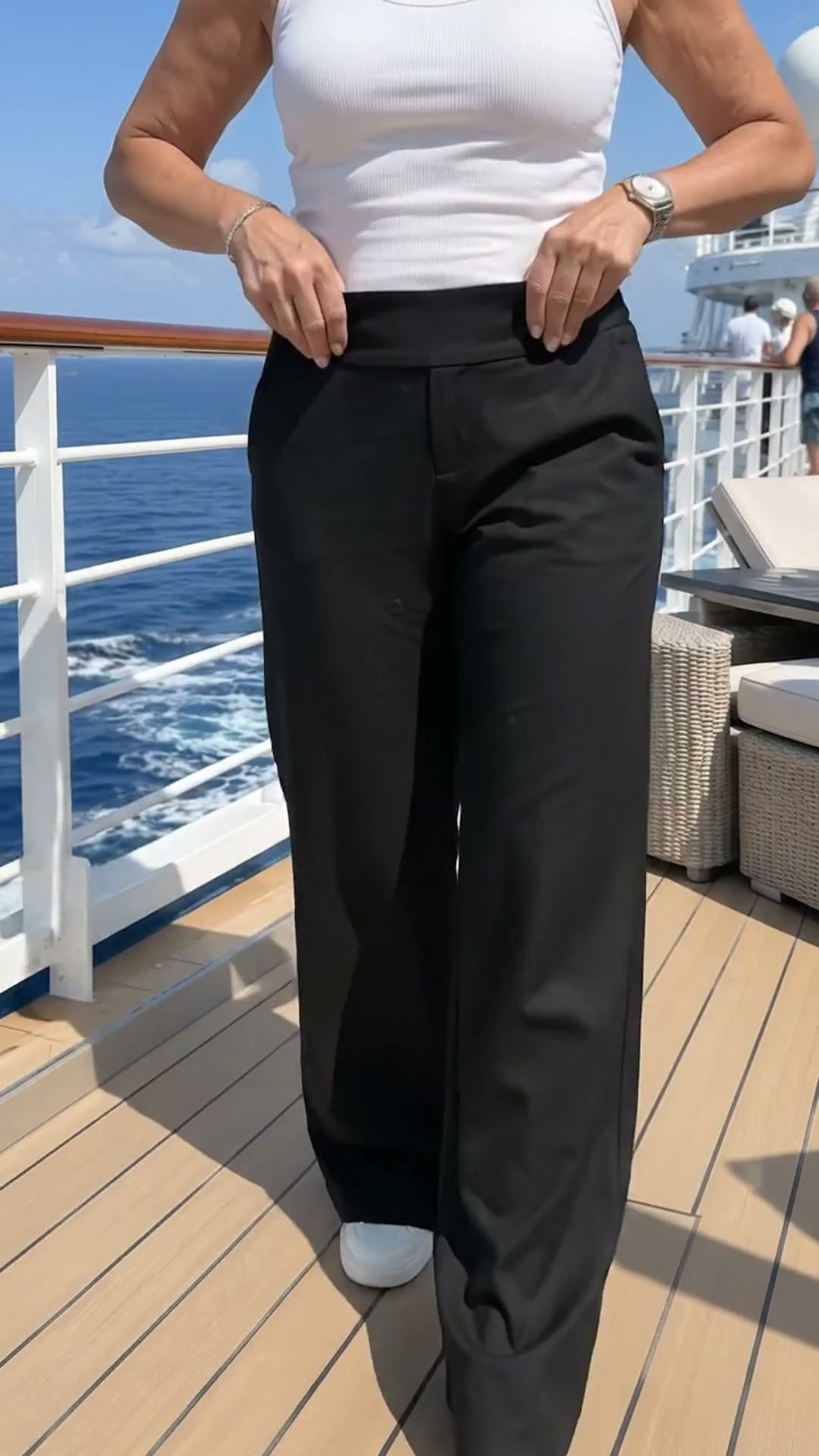 Duna Pantaloni Moderni Ampi