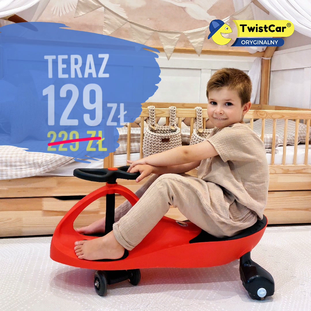 TwistCar - Innowacyjny pojazd napędzany ruchami kierownicy