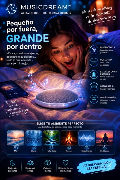 TÚ ESCUCHAS. TU PAREJA DESCANSA.