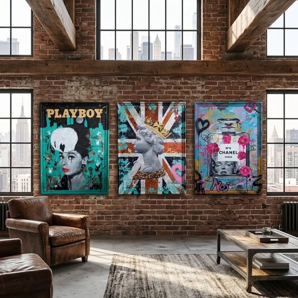 Limited Edition Female Icons Artwork