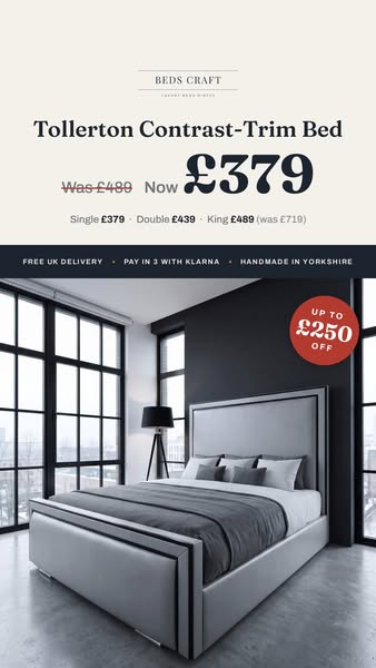 Save up to £250 on the Tollerton