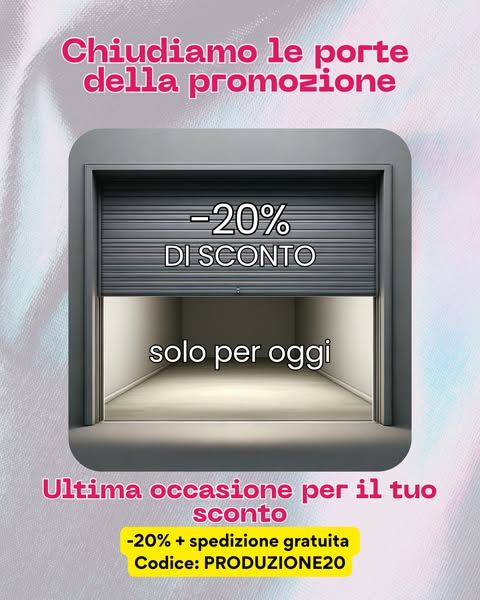 Ora o mai più (Solo fino a giovedì 10 settembre)