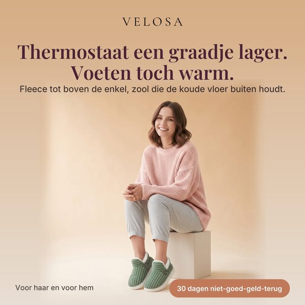 Thermostaat lager, voeten warm