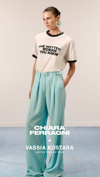 CHIARA FERRAGNI × VASSIA KOSTARA