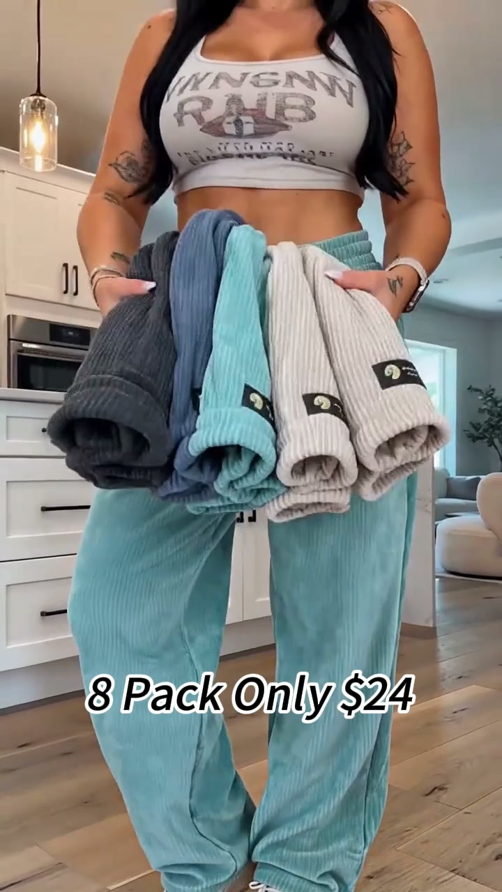 8 Corduroy Pants for $24.95 Only $3.12 Each