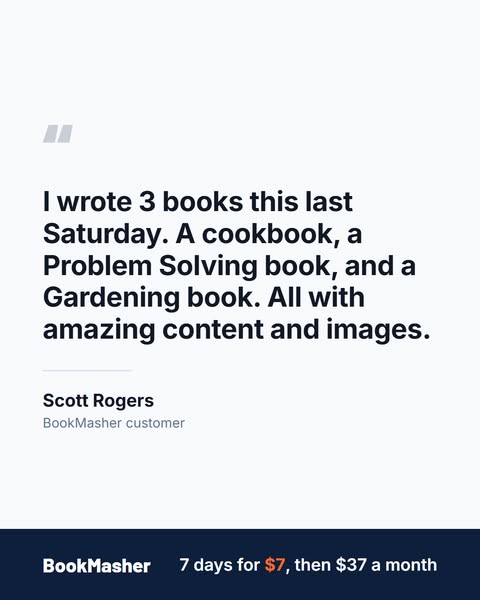 Get a Finished, Illustrated Book From One Topic