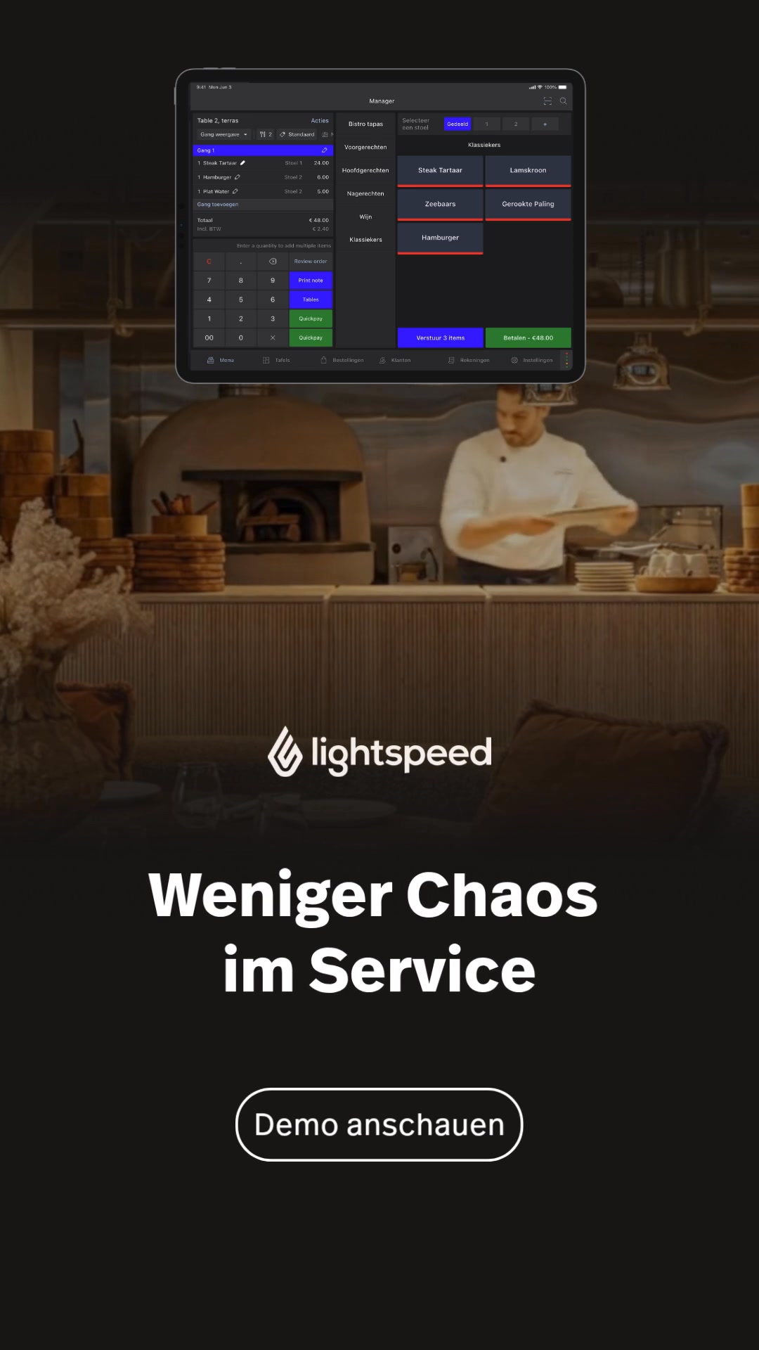 Weniger Lauferei, mehr Zeit mit Gästen