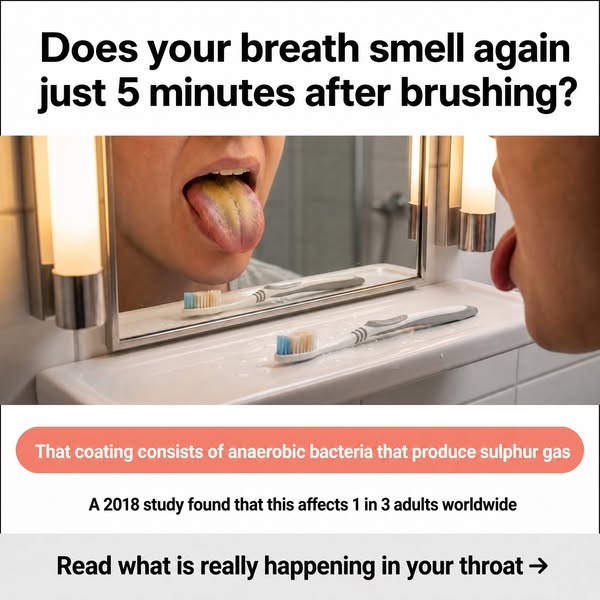 Why brushing and mouthwash don't fix bad breath