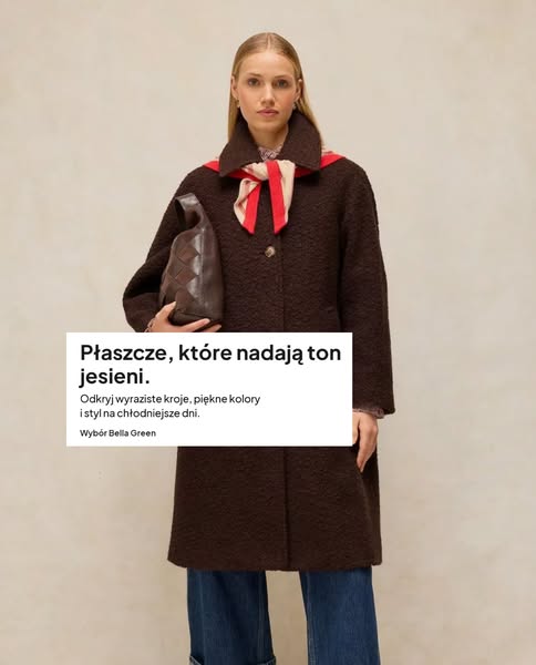 Płaszcze Naturalne materiały | Bella Green