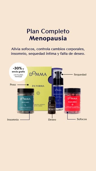 Planazo Completo Menopausia | Domma