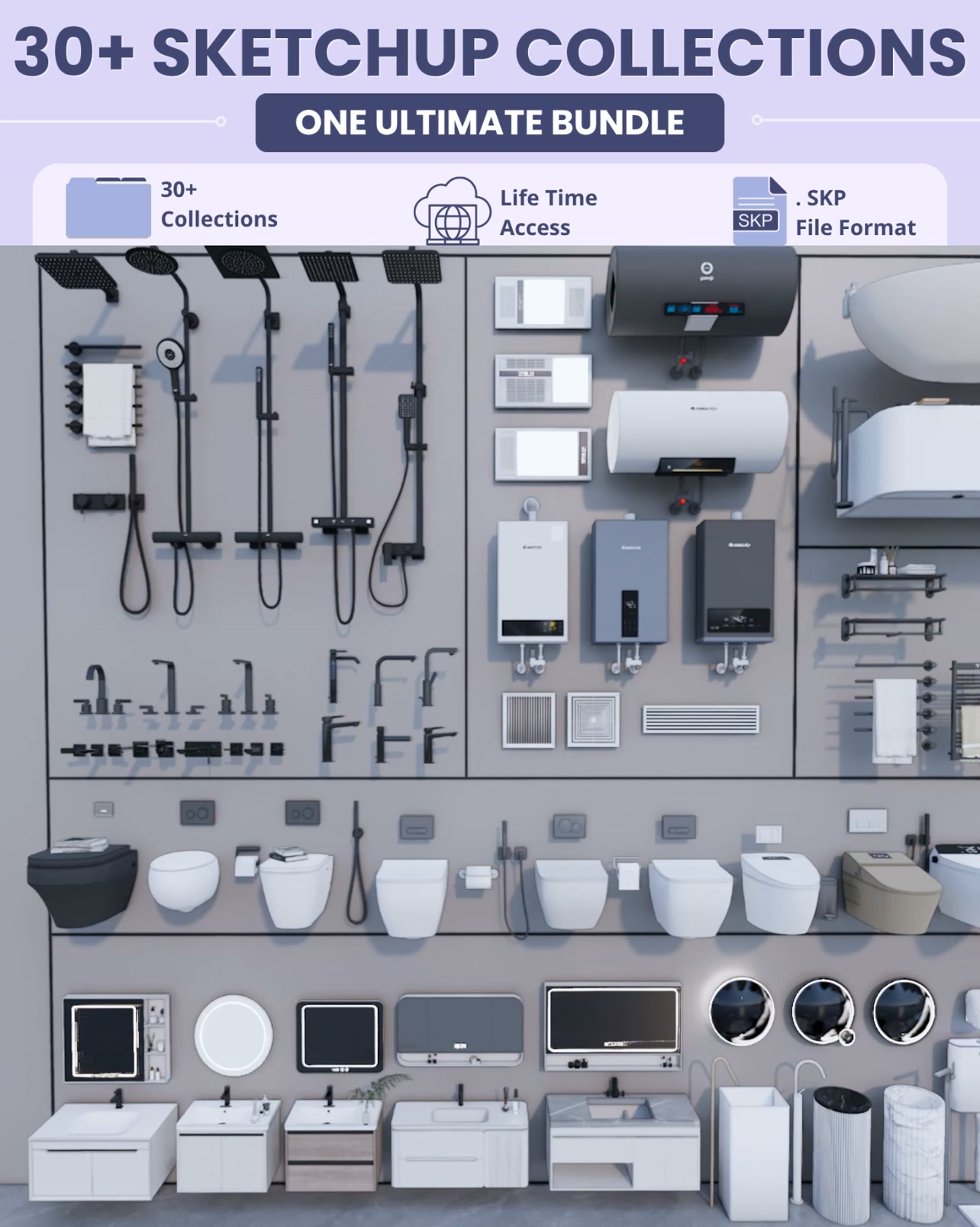 30+ SketchUp Collections – One Bundle