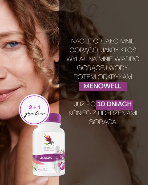 MenoWELL w ofercie 2+1 GRATIS!