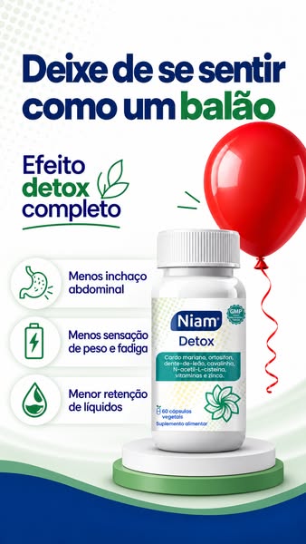 Menos retenção de líquidos