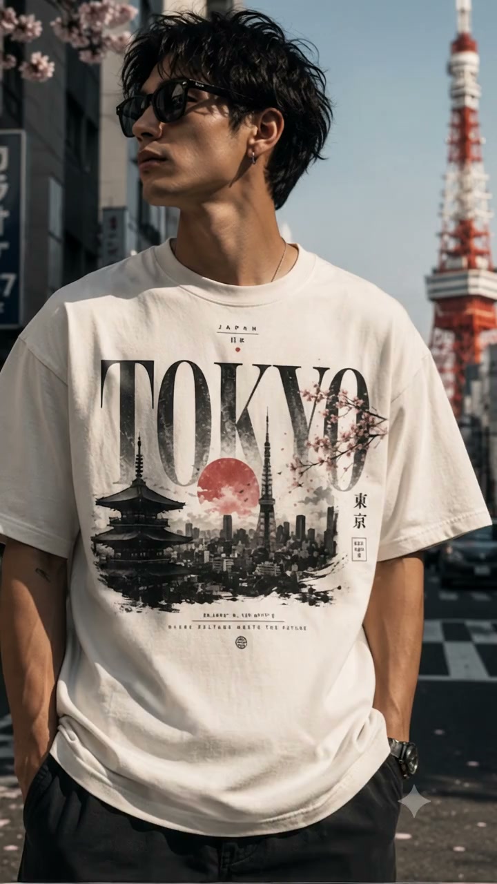 Wear Tokyo on Your Sleeve