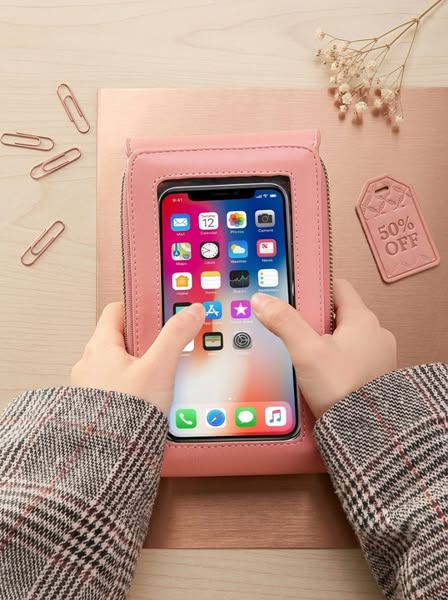 Stylish Mini Cross‑Body Phone Bag