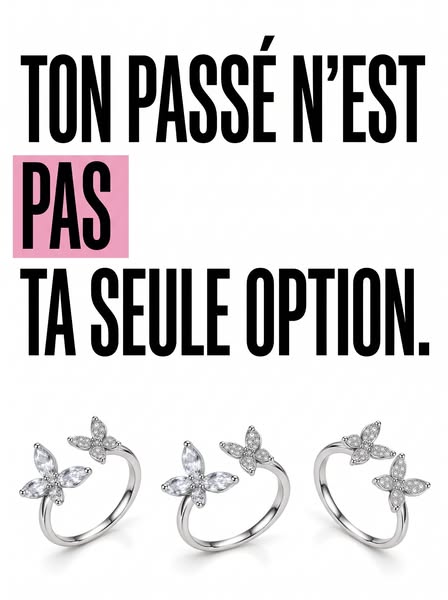 Bague Papillon — Elle ne reste jamais en cage