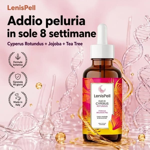 Addio peli sul viso
