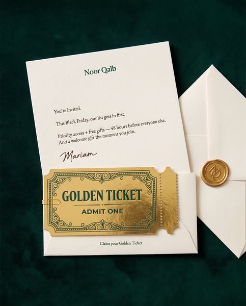 Your Golden Ticket is here