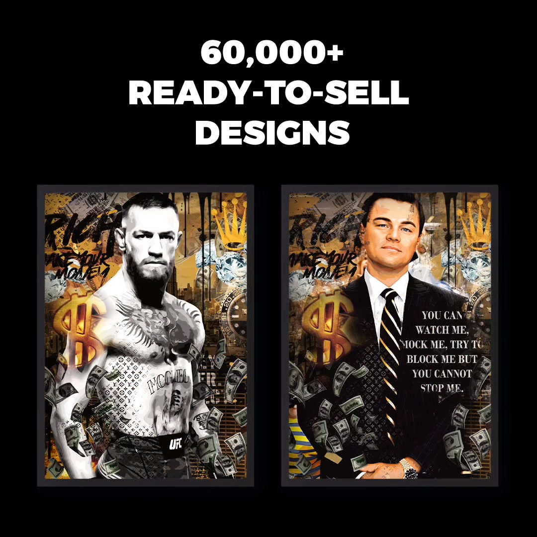 Dominate Decor with 60,000+ Art Files