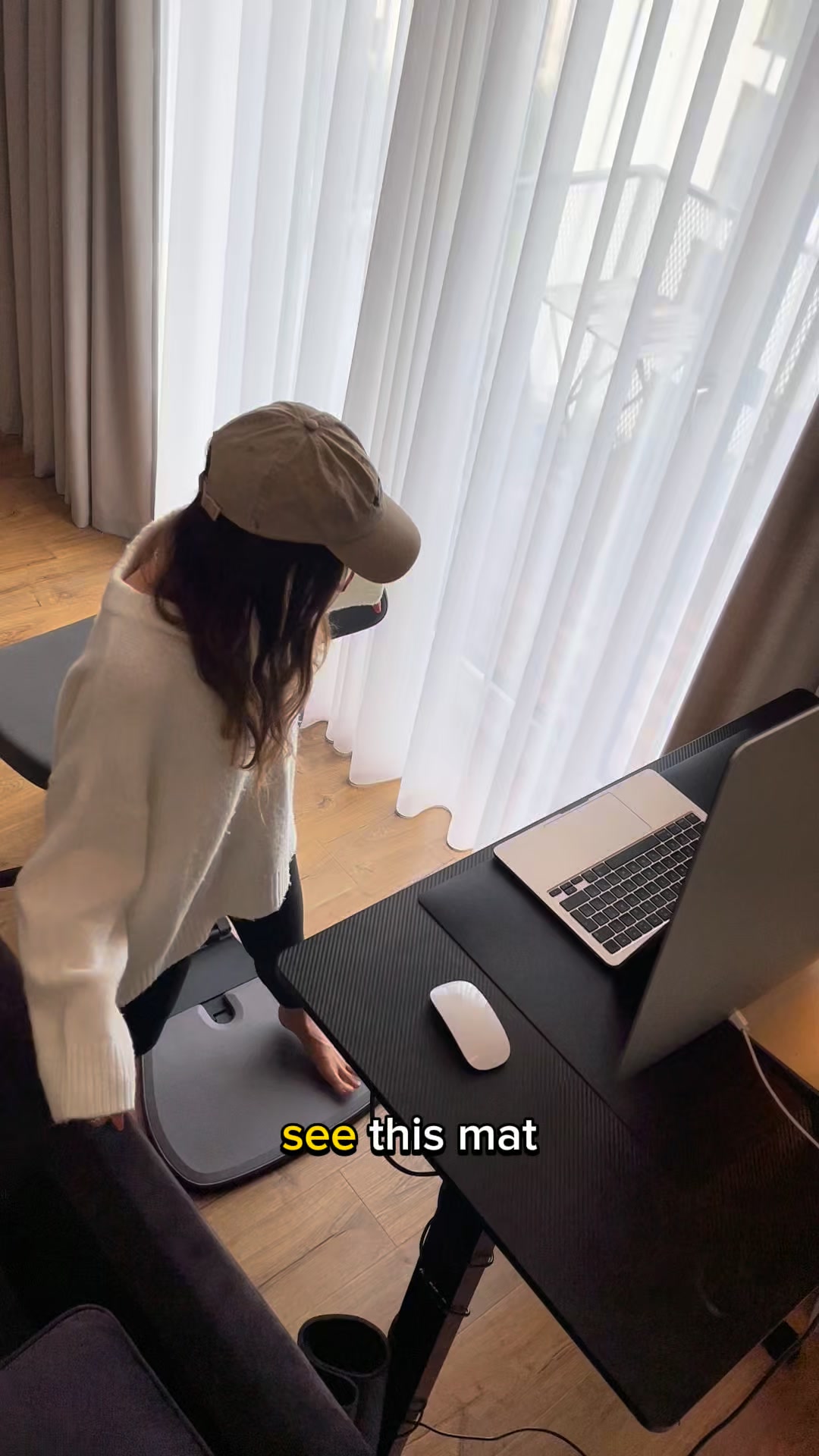 One Chair. Mat Included.