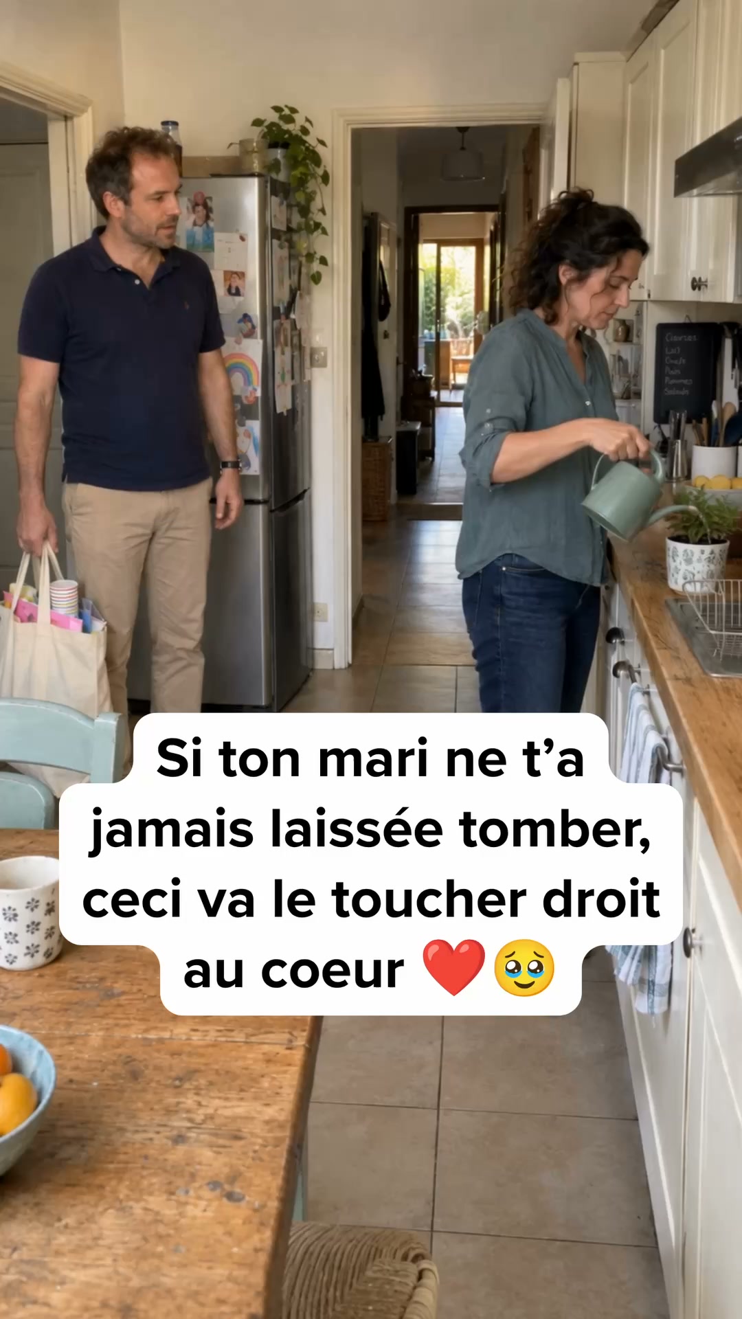 Pas juste un cadeau. Un vrai moment