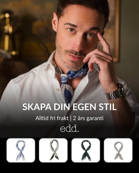 Fri frakt & 2 års garanti | Maximera din stil med edd.