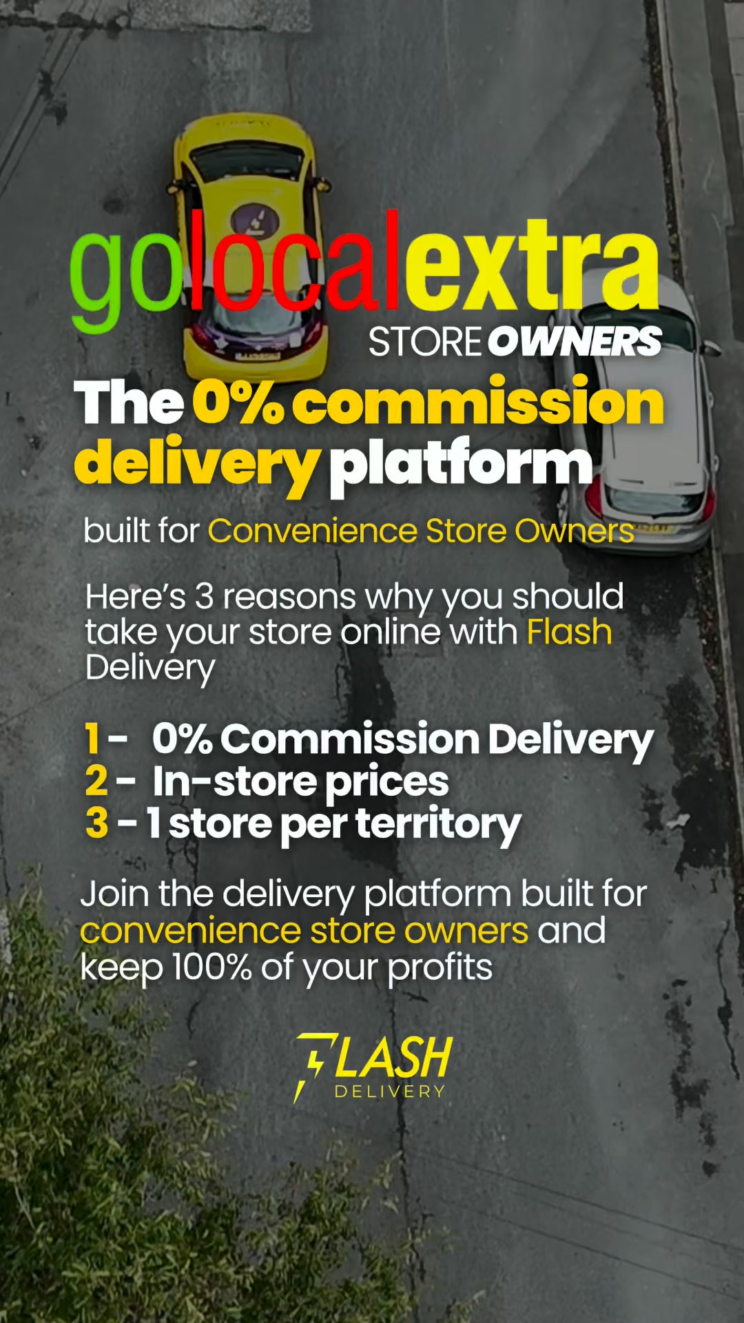 0% Commission Grocery Delivery App