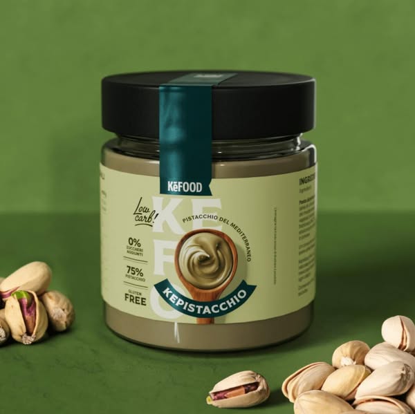 KEPISTACCHIO 250G CREMA SPALMABILE PISTACCHIO E CACAO SENZA ZUCCHERO