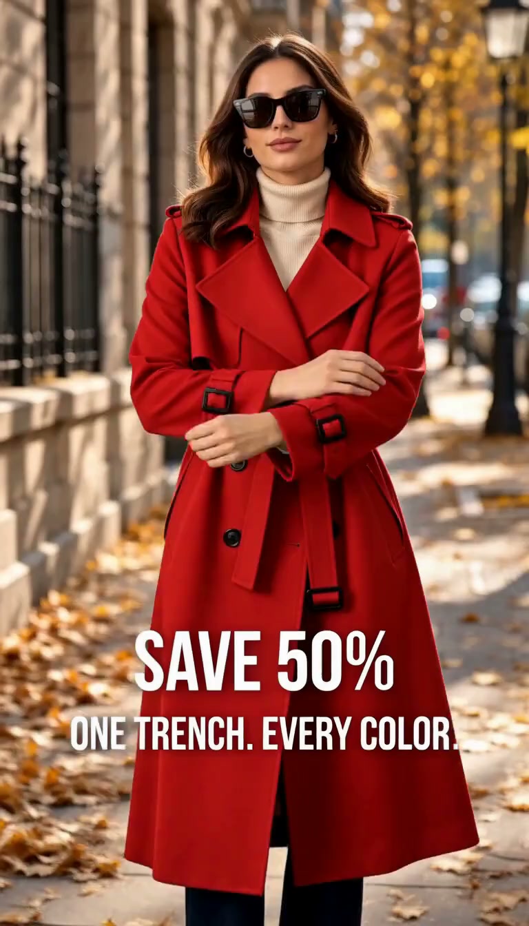 Stay Warm & Stylish in the Berkley Lane Trench!