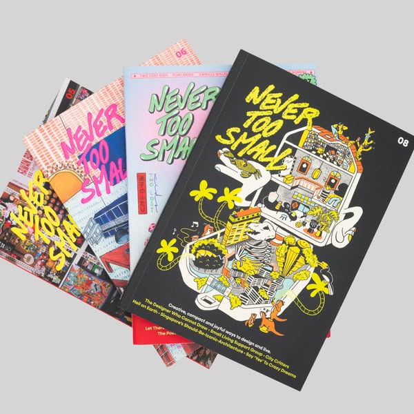 Never Too Small Magazine