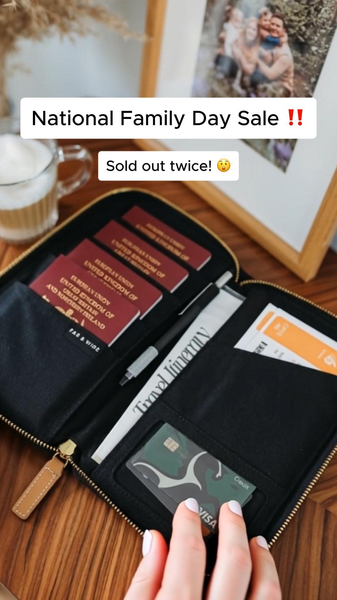 Family Passport Holder.