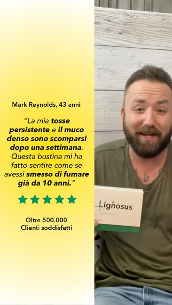 Un supporto quotidiano naturale per fumatori ed ex fumatori.