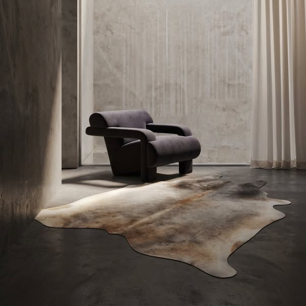 Exotic Caramel Cowhide Rug — Up to 70% Off